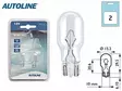 POLTTIMOPARI AUTOLINE 12V 16V W16W T10 LASIKANTA BLISTER - Yleisosat ja tarvikkeet - 68268 - 1