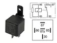 RELE 24V 10/22A 5-N. 87A, VASTUS, PITIMELLÄ - Yleisosat ja tarvikkeet - 70958 - 1