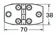 S.S Sarana 70x38mm - Veneen Saranat - 68538 - 1