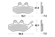 Sbs Jarrupalat Ceramic - Moottoripyörän Jarrupalat - 103948 - 1