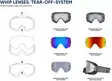 Spect Red Bull Whip LINSSI punainen flash - MP Linssit & Varaosat Offroad - 73928 - 1