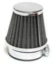 Tec-X Ilmansuodatin, Kiinitys Ø 54mm, (Ø 75 - 51mm x p. 68mm) - Moottorikelkan Kaasuttimet - 99258 - 1