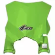 UFO Stadium nummerplåt KX250F 17.. / KX450F 16-.. Grön 026 - Moottoripyörän Rekisterikilvet - 85158 - 1