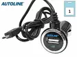 USB AUTOLATURI 12/24V USB-A+MICRO 5V/2,1A - Yleisosat ja tarvikkeet - 45878 - 1