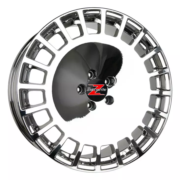 Barzetta Glorioso Chrome 8.5x20 Jako: 5x108 ET: 40 vanne - Auton Vanteet - 2719 - 1