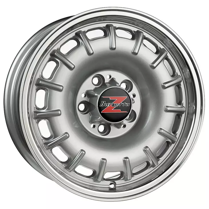 Barzetta Baroque Silver Polished Lip 7x15 Jako: 5x112 ET: 23 vanne - Auton Vanteet - 2799 - 1