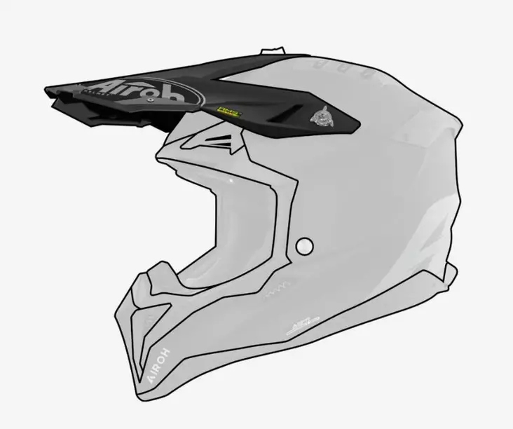 Airoh Aviator 3 Peak Carbon Matt - MP Lipat & ruuvit - 85919 - 1