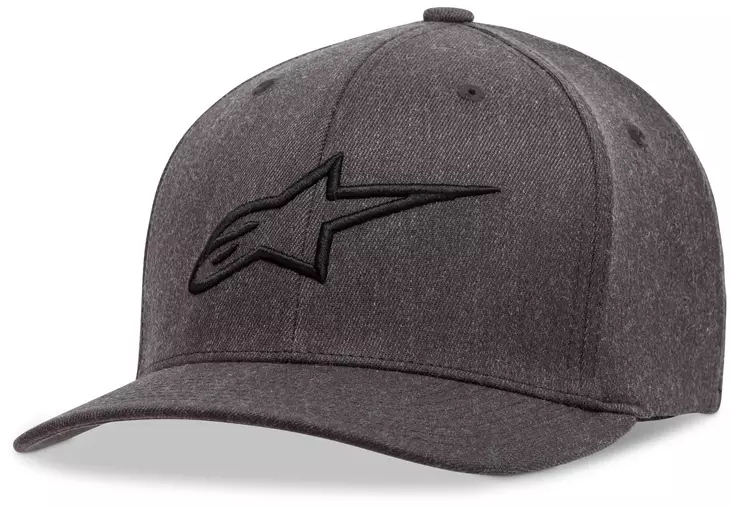 Alpinestars Ageless Curve Hat Charcoal/Heathe S/M - ATV Pipot & lippikset - 102679 - 1