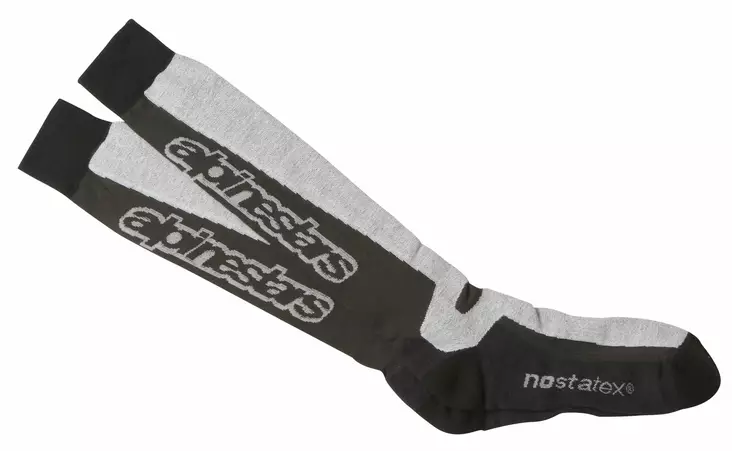 AlpinestarsTHERMAL TECH SOCKS - BLACK GRAY L/XL - MP Sukat & Alusvaatteet - 89159 - 1