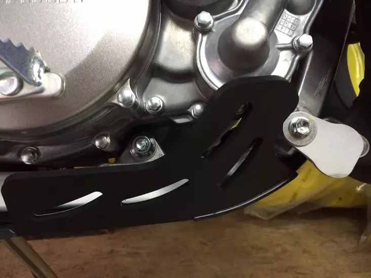 AXP Skid Plate PHD 6mm Black Yamaha YZ250 05-23 / WR250 16-23 - Moottoripyörän Suojat & suojukset - 94049 - 1