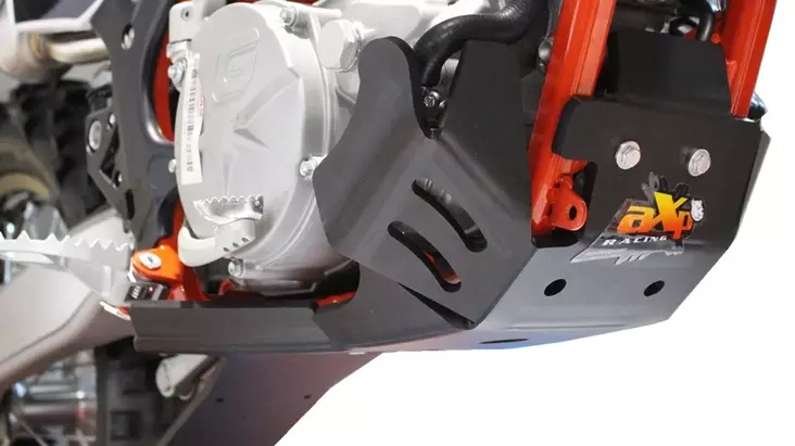 AXP Xtrem HDPE Skid Plate Black Gas-Gas EC250/EC300 18-20 - Moottoripyörän Suojat & suojukset - 93349 - 1