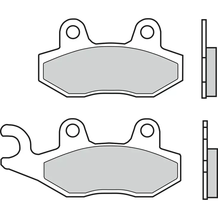 Brembo Jarrupalat Carbon-Ceramic - Moottoripyörän Jarrupalat - 102949 - 1
