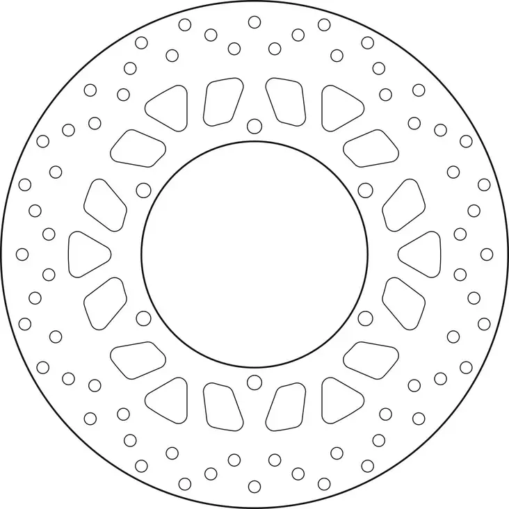 Brembo Serie Oro jarrulevy - Moottoripyörän Jarrulevyt - 101859 - 1