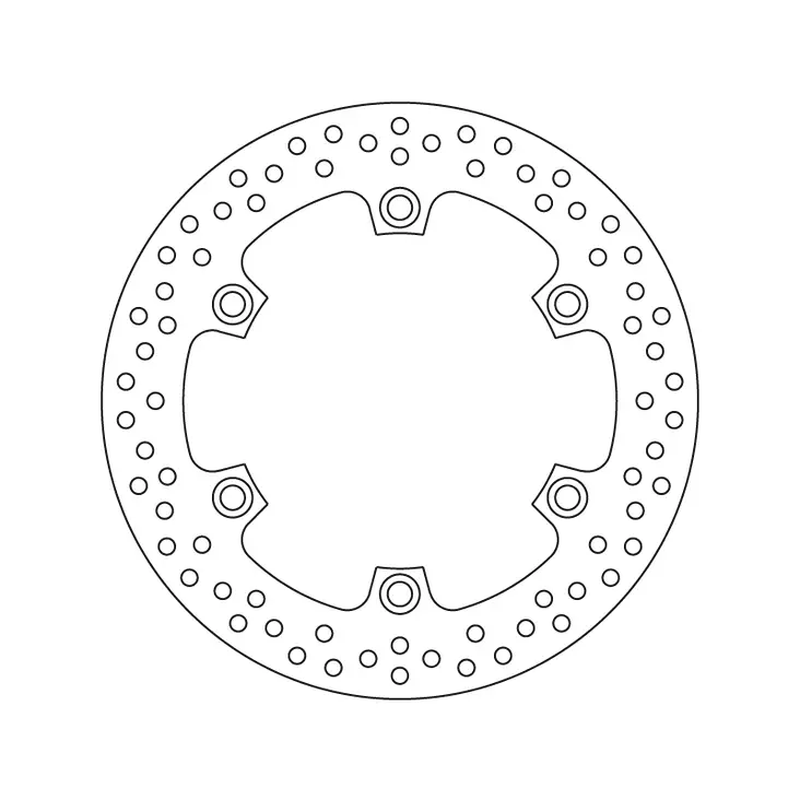 Brembo Serie Oro jarrulevy - Moottoripyörän Jarrulevyt - 101909 - 1