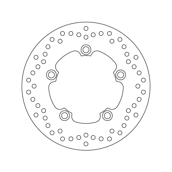Brembo Serie Oro jarrulevy - Moottoripyörän Jarrulevyt - 102079 - 1