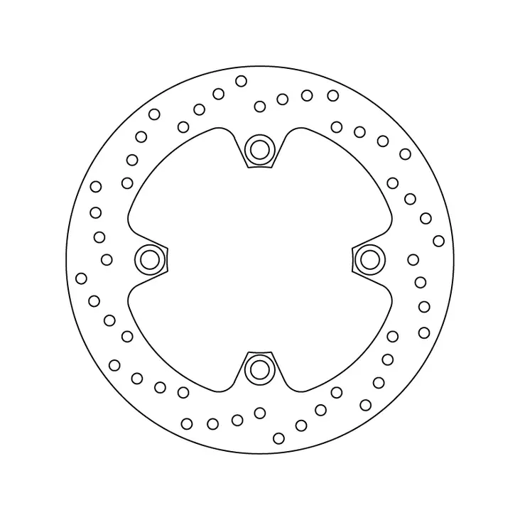 Brembo Serie Oro jarrulevy - Moottoripyörän Jarrulevyt - 102439 - 1