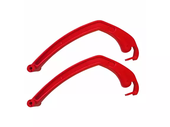 C&A PRO Kahvat Punainen - Moottorikelkan Sukset - 95809 - 1