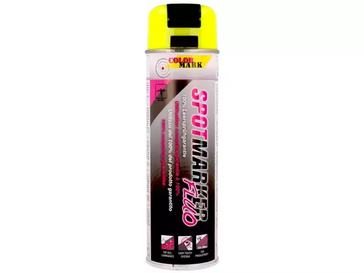 COLORMARK MERKINTÄMAALI KELTAINEN FLUO 500ML - Yleisosat ja tarvikkeet - 46439 - 1