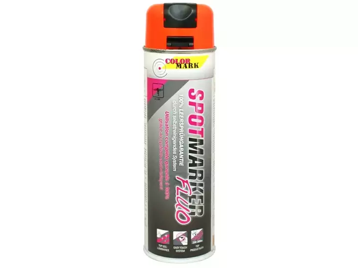 COLORMARK MERKINTÄMAALI ORANSSI FLUO 500ML - Yleisosat ja tarvikkeet - 45829 - 1