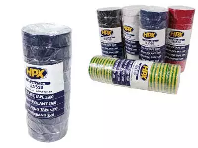 ERISTYS/SÄHKÖTEIPPI 10KPL SININEN PVC 5200 HPX 15MMX10M - Yleisosat ja tarvikkeet - 49409 - 1