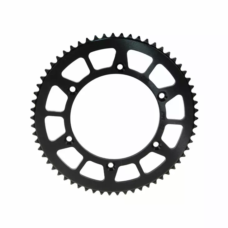 Forte Takaratas, 58 hammasta (420) Ø136mm, Musta Alu., Fantic 50cc 20- - Moottoripyörän Ketjut & rattaat - 100439 - 1