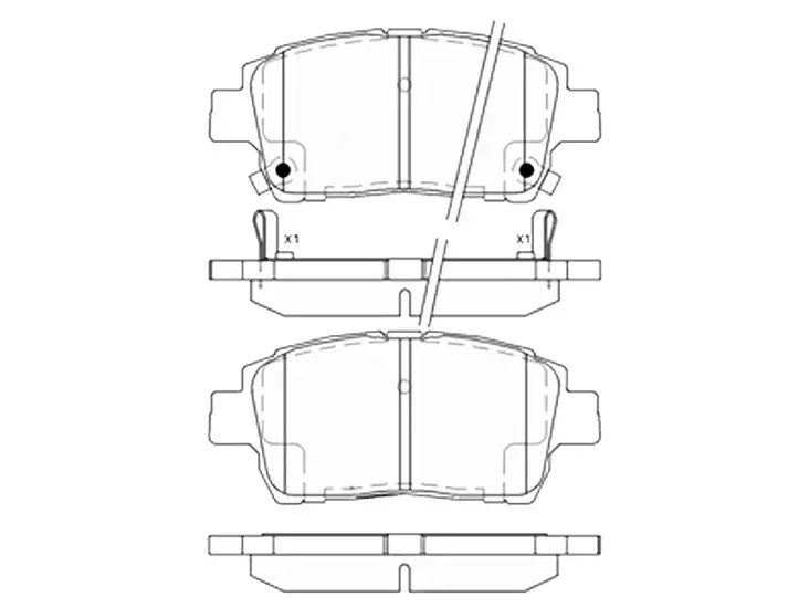 JARRUPALASARJA NPD ETU, TOYOTA - Yleisosat ja tarvikkeet - 15379 - 1