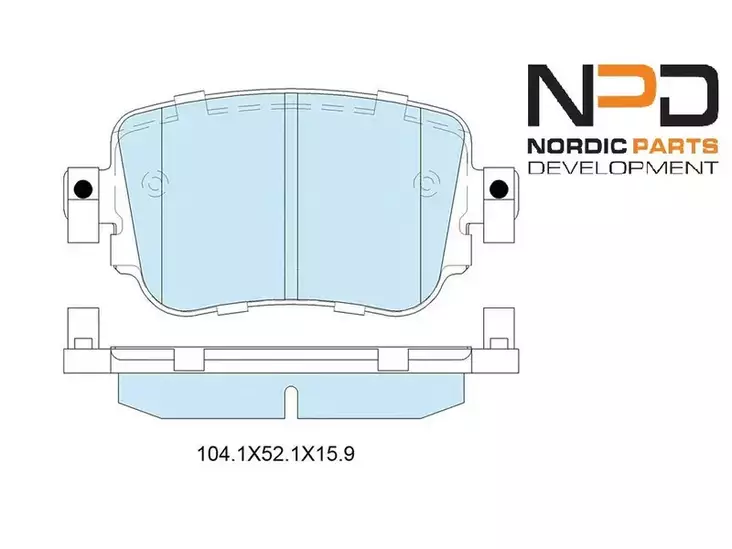 JARRUPALASARJA NPD TAKA, VAG - Yleisosat ja tarvikkeet - 15779 - 1
