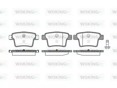 JARRUPALASARJA # WOKING TAKA, FORD, JAGUAR - Yleisosat ja tarvikkeet - 6439 - 1
