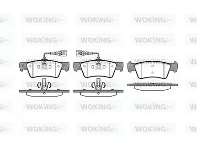 JARRUPALASARJA #WOKING TAKA, VW - Yleisosat ja tarvikkeet - 6259 - 1