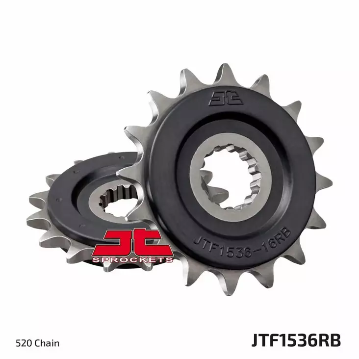 JT Eturatas RB - OEM Kumivaimennettu JTF1536.15RB - Moottoripyörän Eturattaat - 85909 - 1