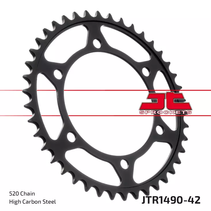 JT Takaratas JTR1490.42 - Moottoripyörän Ketjut & rattaat - 100239 - 1