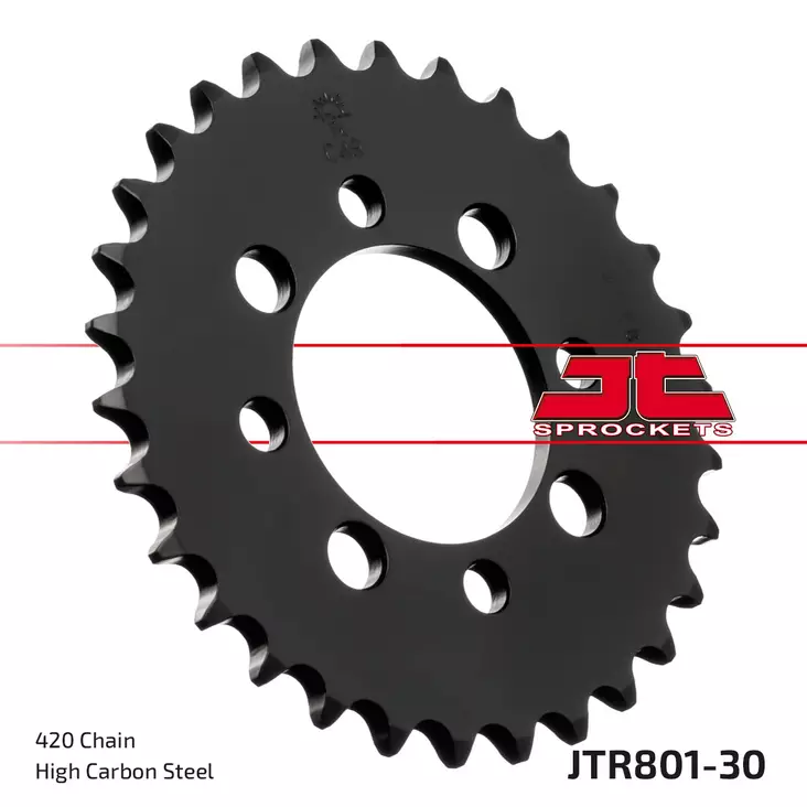 JT Takaratas JTR801.30 - Moottoripyörän Ketjut & rattaat - 99899 - 1