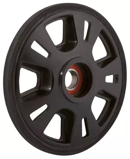 Kimpex Telastopyörä BRP 200mm Musta, laakeri 6004 - Moottorikelkan Telastonpyörät - 77559 - 1