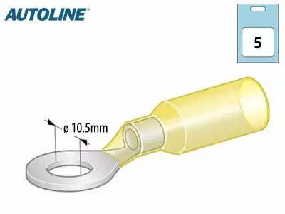 KUTISTELENKKI AUTOLINE KELT. M10 5KPL - Yleisosat ja tarvikkeet - 53309 - 1