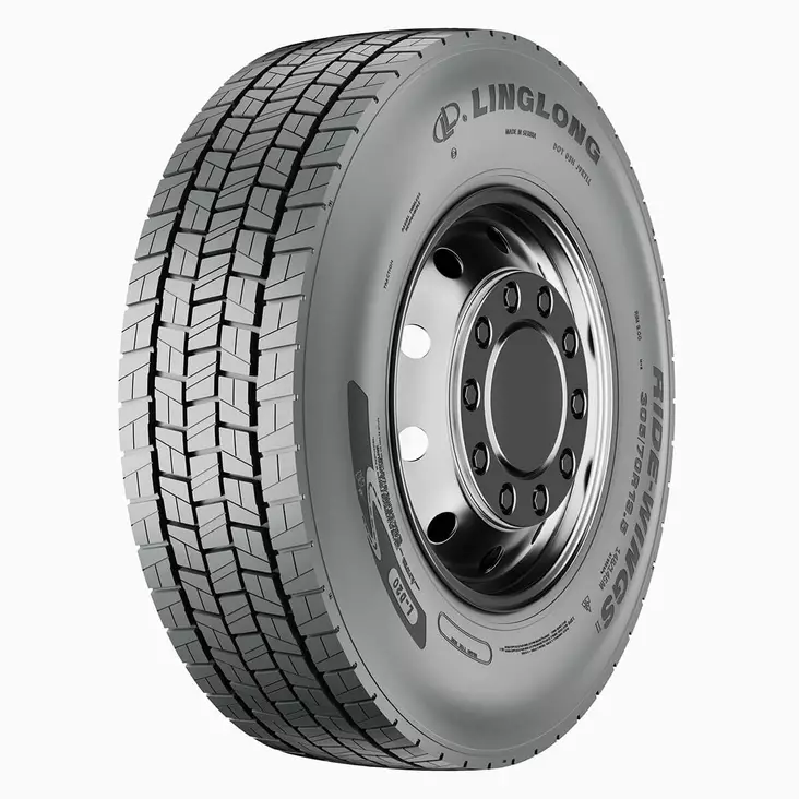 Linglong L-D20 kuorma-autoon 3PMSF 245/70-17.5 - Kuorma-auton renkaat - 1129 - 1