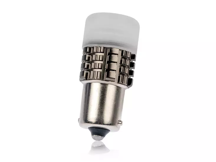 LED-POLTTIMOPARI BA15S 5000K CAN AUTOLINE YELLOW TECH - Yleisosat ja tarvikkeet - 50809 - 1