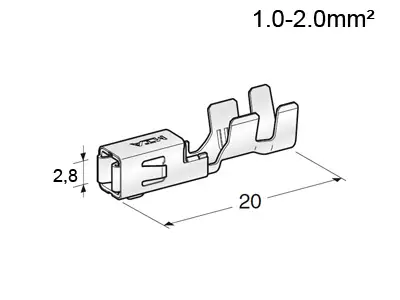 LIITIN MINI F280 1-2MM2 - Yleisosat ja tarvikkeet - 70379 - 1