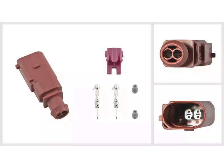 LIITINSARJA, VAG, 2-PIN, 1 KPL - Yleisosat ja tarvikkeet - 53779 - 1