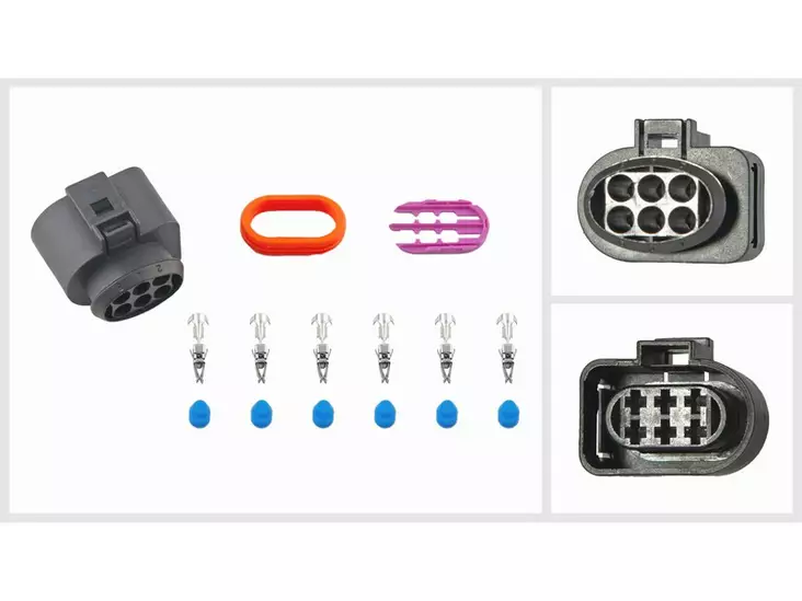 LIITINSARJA, VAG, 6-PIN, 1 KPL - Yleisosat ja tarvikkeet - 52889 - 1