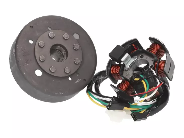Magneetto, Täydellinen, Aprilia RX,SX 06- / Derbi Senda -17 / Gilerra RCR,SMT - Mopon & Skootterin Staattorit - 98939 - 1