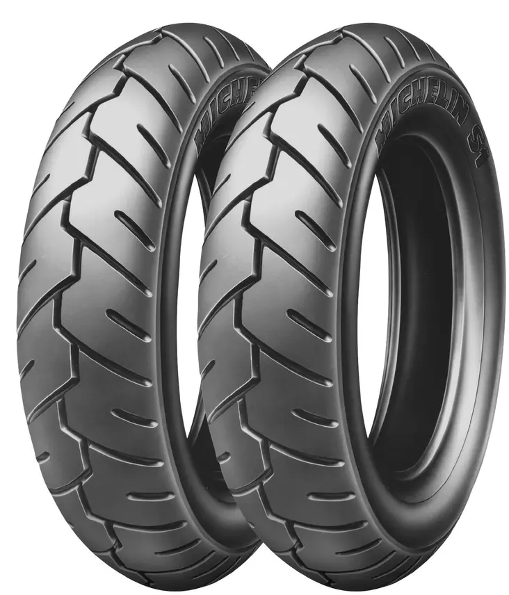 Michelin S1 100/90-10 56J TL/TT F/R - Mopon & skootterin renkaat - Skootteri - 102059 - 1