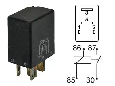 MIKRORELE 24V 4-N. - Yleisosat ja tarvikkeet - 69839 - 1
