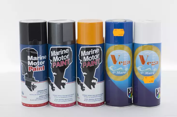 Moottorimaali 400ml, Vetus Keltainen - Moottorimaalit - 90629 - 1