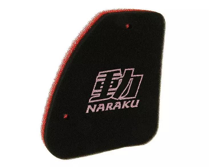 Naraku Ilmansuodatin, Double Layer, Peugeot Pysty - Mopon & Skootterin Ilmansuodattimet - 98759 - 1