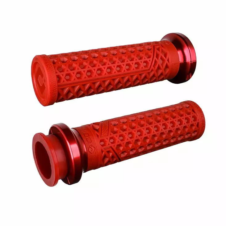 ODI Street Grips V-TWIN Lock-On VANS Signature-Indian TBW Dark Red/Red - Moottoripyörän Ohjaus & hallinta - 81579 - 1