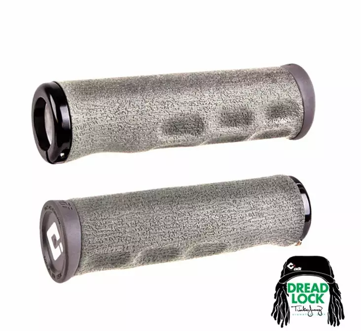 ODI Tinker Juarez-Dread Lock E-MTB Grip 130mm Graphite/Black - Moottoripyörän Ohjaus & hallinta - 80779 - 1