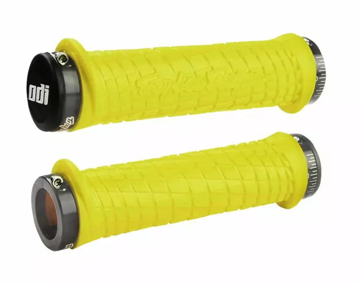 ODI Troy Lee Designs Signature Series Brt Yellow W/Grey - Moottoripyörän Ohjaus & hallinta - 80629 - 1