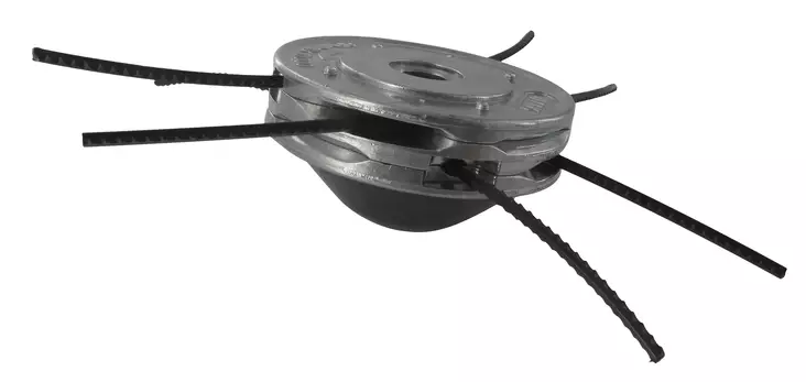 Ozaki Speed Siimapää, Alumiininen, 4-siimainen, Nylsaw siima (sis 8kpl 3mm) - Trimmeripäät ja kelat - 84089 - 1