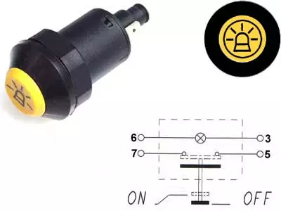 PAINOKATKAISIN KELT. MAJAKKA/ PALAUTUVA - Yleisosat ja tarvikkeet - 30799 - 1
