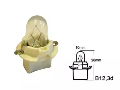 POLTTIMO 12V 2W B12,3D - Yleisosat ja tarvikkeet - 68279 - 1